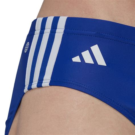 badehose herren adidas schwarz mit 3 blauen streifen|Adidas 3.